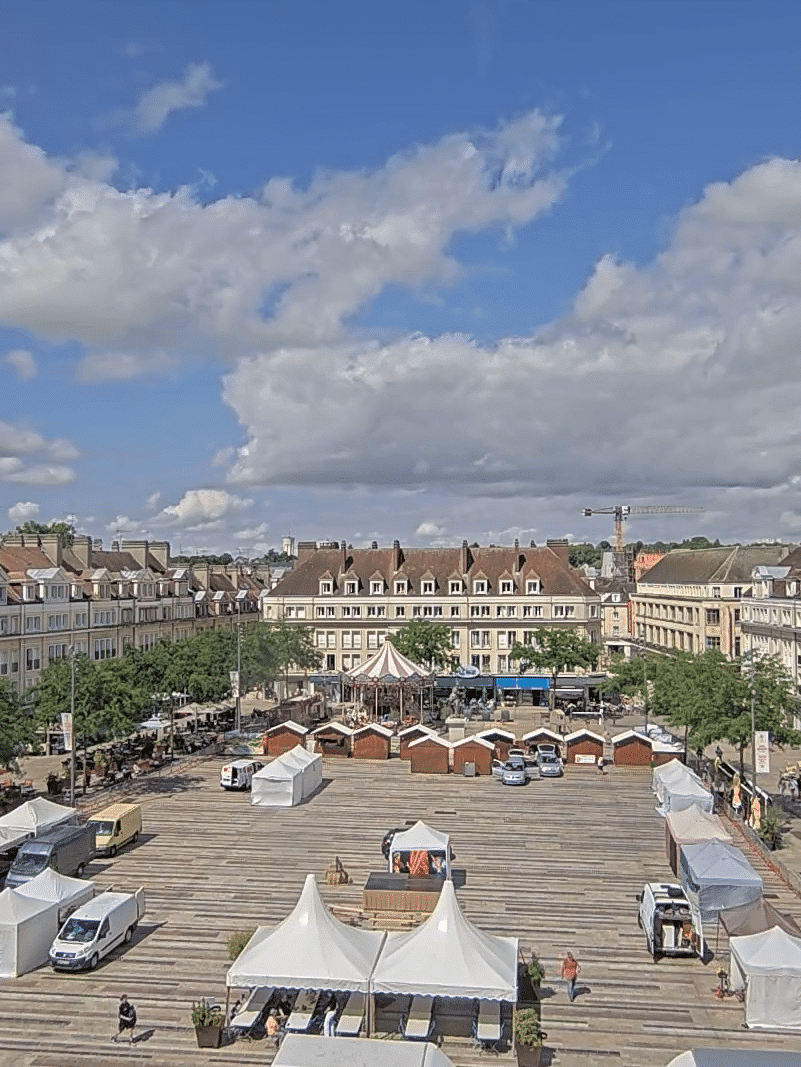 Webcam Place Jeanne Hachette de Beauvais